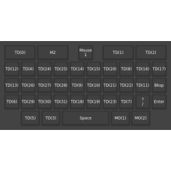 Q20 VIAL/QMK Config for Terminal typing