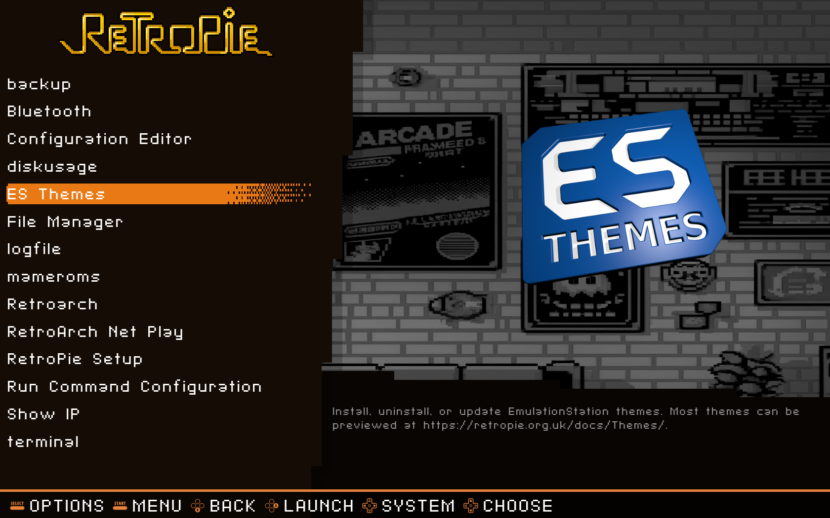 retropie menu