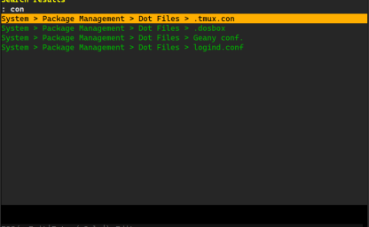 IceCli - a Start Menu for the terminal