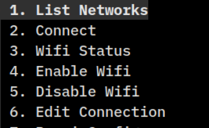 Small script for Wifi connection on Raspberry Pi