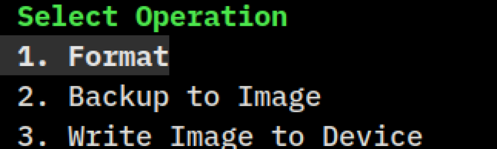Script for USB stick operations Script for USB stick operations
