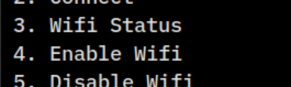 Small script for Wifi connection on Raspberry Pi